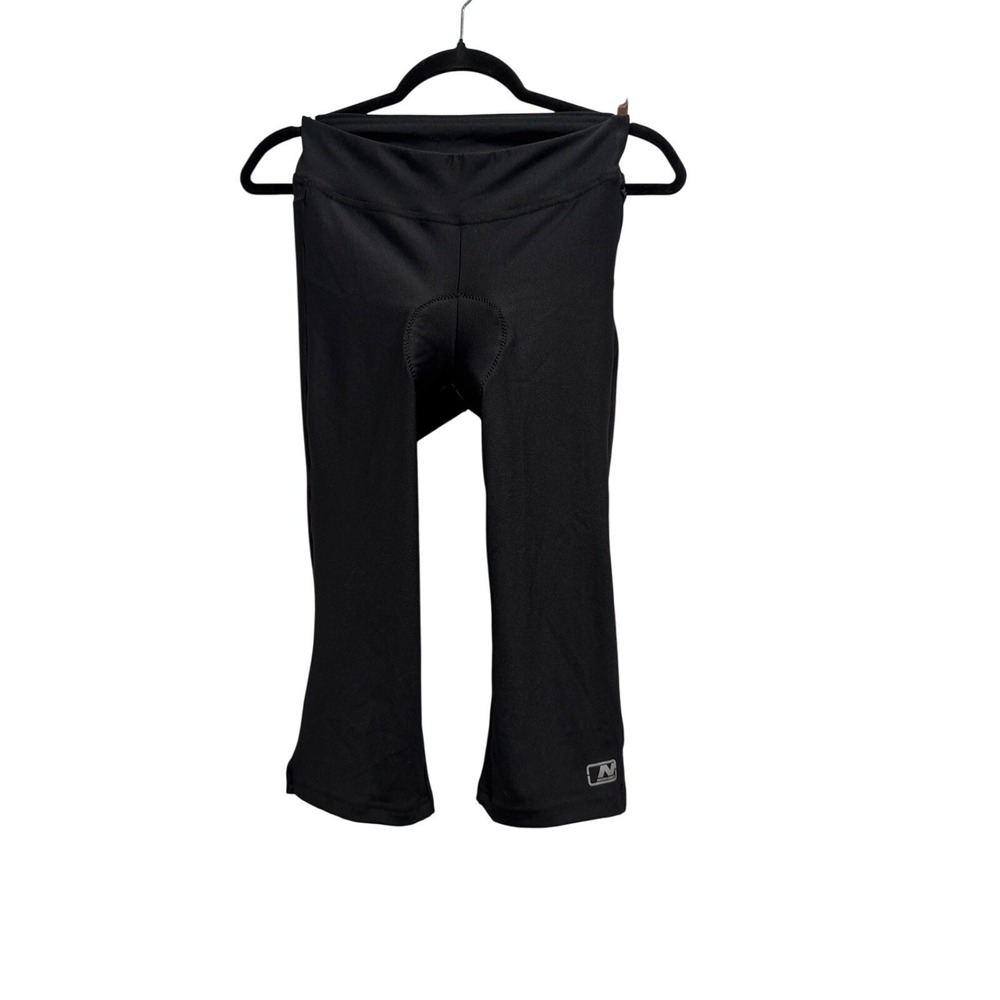 NISHIKI Womens Cycling Capri Pants Black NWS Size SM Padded‎ - Picture 5 of 9
